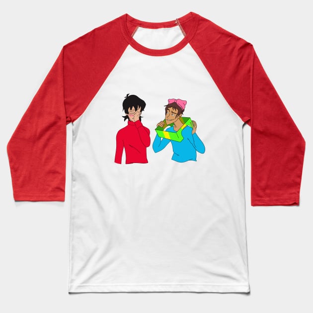 Klancemas - I am the Present {Simplified} Baseball T-Shirt by AniMagix101